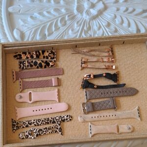 Apple Watch Assorted Watch Bands in Animal Print and Neutrals 8 44 MM